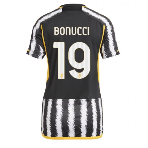 Juventus Leonardo Bonucci #19 Hjemmedrakt Kvinner 2023-24 Kortermet Juventus Leonardo Bonucci #19 Hjemmedrakt Kvinner 2023-24 Kortermet